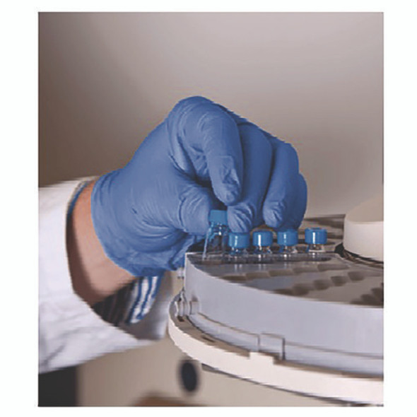 Nitrile Exam Gloves, Powder-Free, Medium, Blue, 100/Box