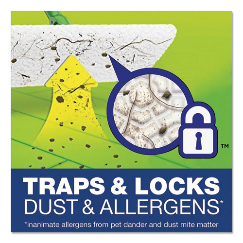 Dry Refill Cloths, 10.63" x 8", White, 32/Box