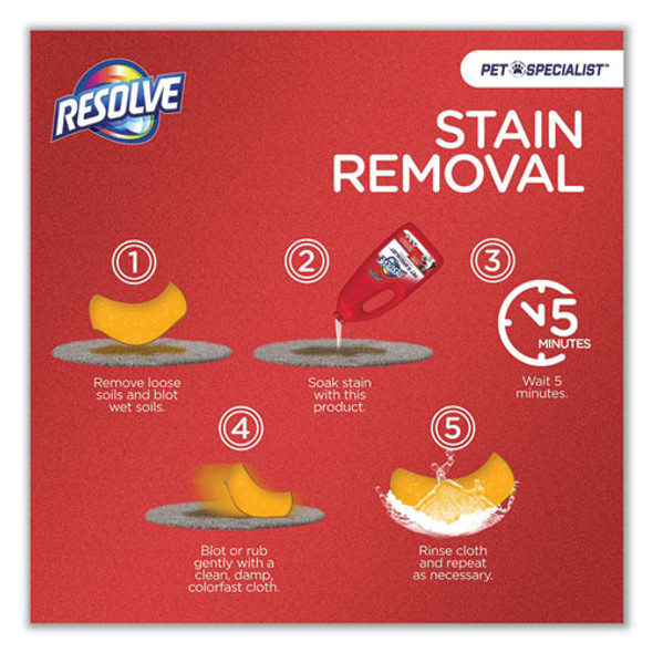 Pet Specialist Stain and Odor Remover, Citrus, 32 oz Trigger Spray Bottle, 12/Carton