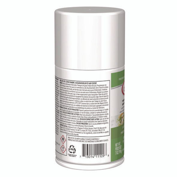 Metered Air Freshener, Cucumber Melon Scent, 7 oz Aerosol Spray, 12/Carton