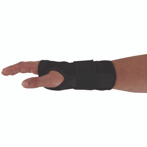ProFlex 4005 Wrist Brace Support with Single Strap, X-Large, Fits Right Hand, Black