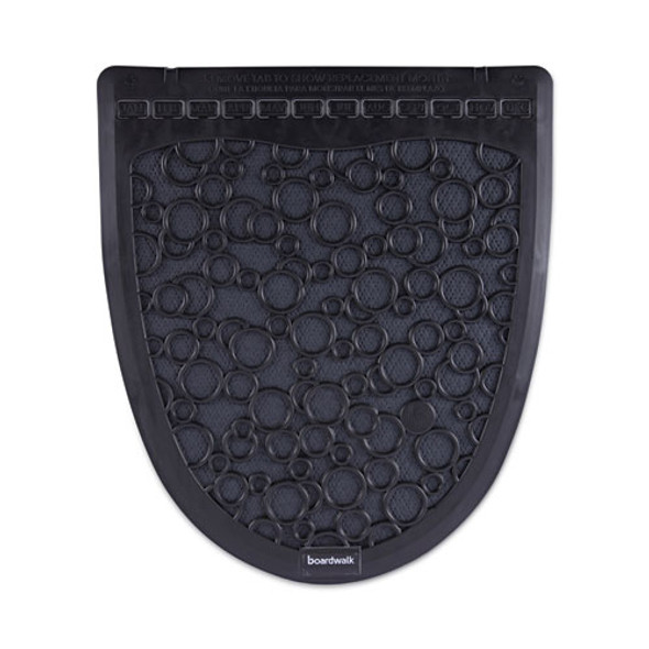 Disposable Urinal Floor Mat 2.0, Slip-Resistant Rubber, 17.5 x 20, Black, 6/Carton Disposable Urinal Floor Mat 2.0, Slip-Resistant Rubber, 17.5 x 20, Black, 6/Carton