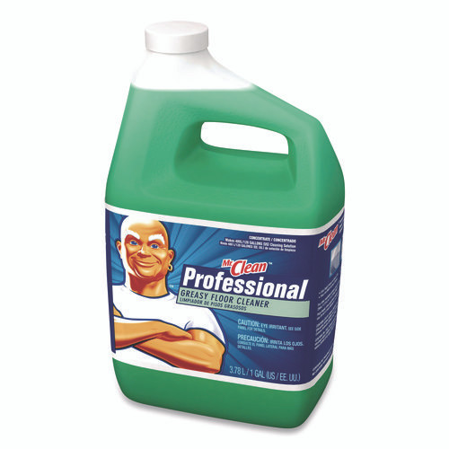 Greasy Floor Cleaner, 1 gal Bottle, 4/Carton