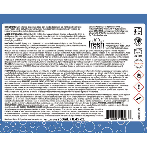 Fusion Metered Aerosols, Linen Fresh, 6.25 oz, 12/Carton
