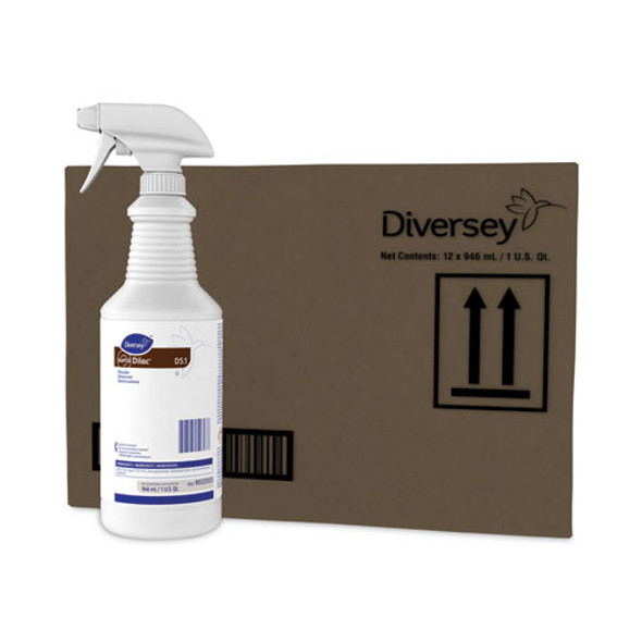 Suma Dilac Descaler D5.1, 32 oz Spray Bottle, 12/Carton