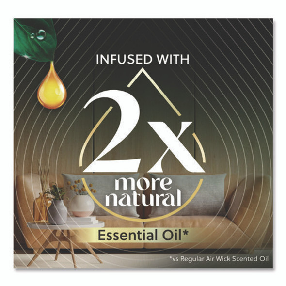 Scented Oil Refill, White Sage and Mahogany, 0.67 oz, 2/Pack