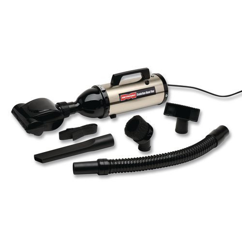 Evolution Hand Vacuum with Turbo Brush, Silver/Black