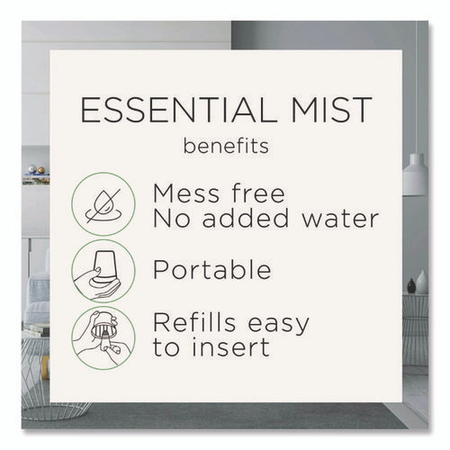 Essential Mist Refill, Linen and Petals, 0.67 oz