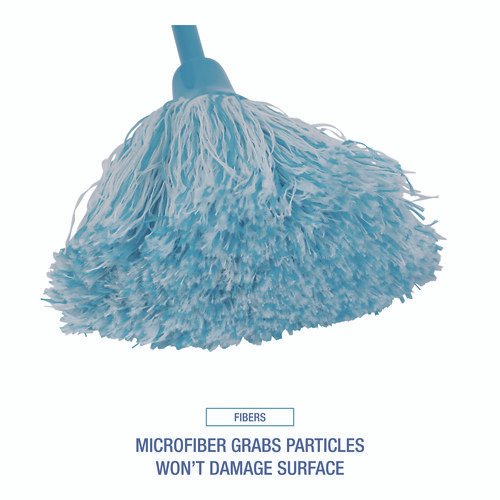 MicroFeather Mini Microfiber Duster, 11" Plastic Handle