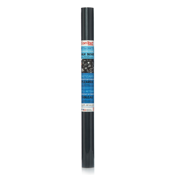 Adhesive Chalkboard Roll, 18" x 6', 3 Rolls Adhesive Chalkboard Roll, 18" x 6', 3 Rolls