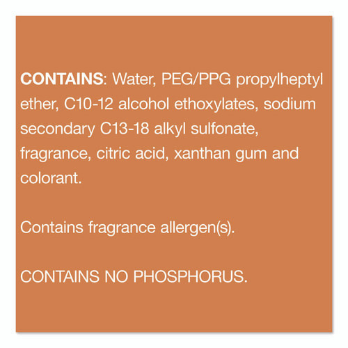 Multi-Surface Cleaner Concentrated, Lemon Fresh Scent, 14 oz Bottle, 12/Carton