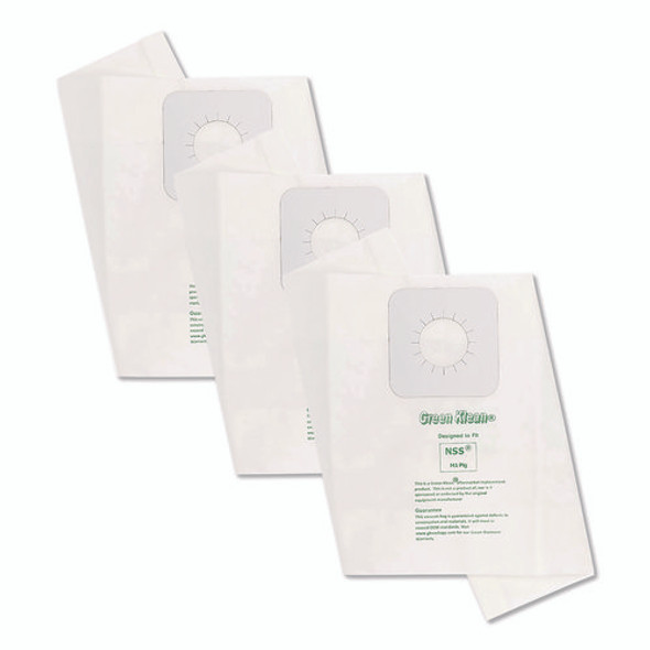 Replacement Vacuum Bags, Fits NSS M1 PIG, 3/Pack