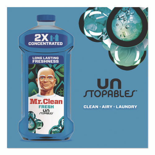 Mr. Clean Multipurpose Cleaning Solution, Unstopables Fresh Scent, 64 oz Bottle
