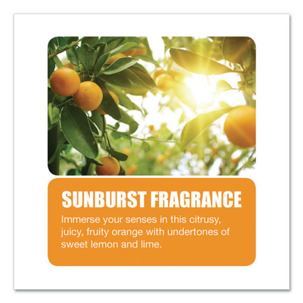 Metered Concentrated Room Deodorant, Sunburst Scent, 7 oz Aerosol Spray, 12/Carton