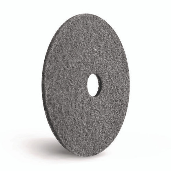 Black Diamond 800 Deep Cleaning Pad, 20" Diameter, 800 Grit, Black/Gray, 2/Carton