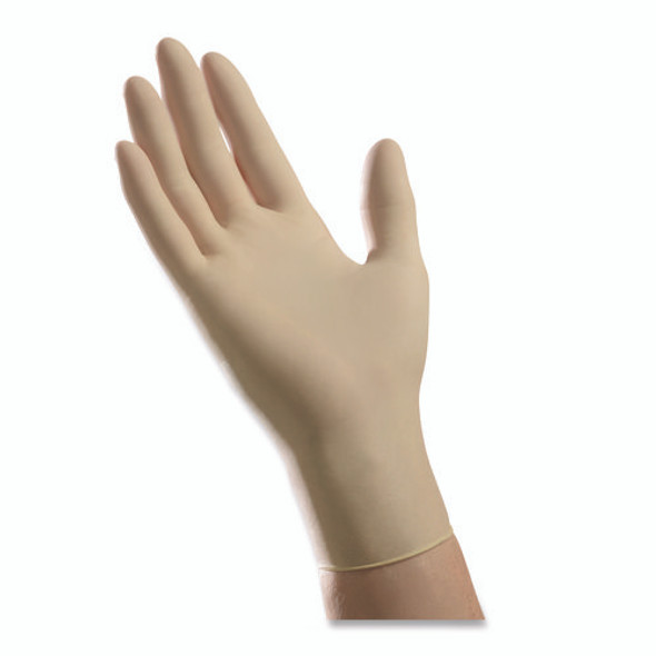 L200 Series Powder-Free Latex Gloves, 5 mil, Small, Cream, 100/Box