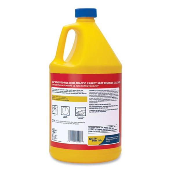 High Traffic Carpet Cleaner, 128 oz Bottle
