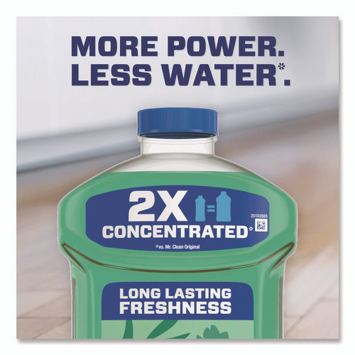 Multipurpose Cleaning Solution with Febreze, Meadows and Rain, 64 oz Bottle, 4/Carton