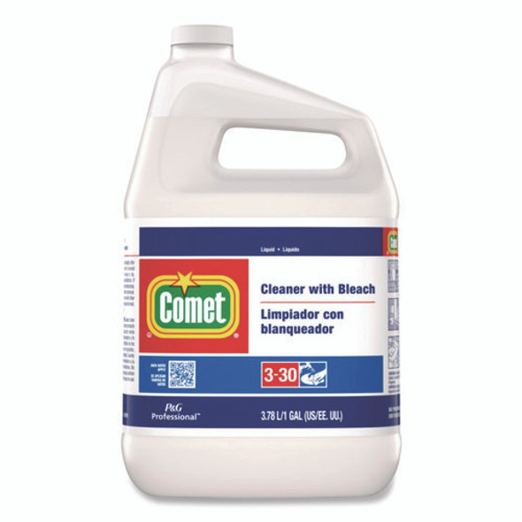Cleaner with Bleach, Liquid, One Gallon Bottle Cleaner with Bleach, Liquid, One Gallon Bottle