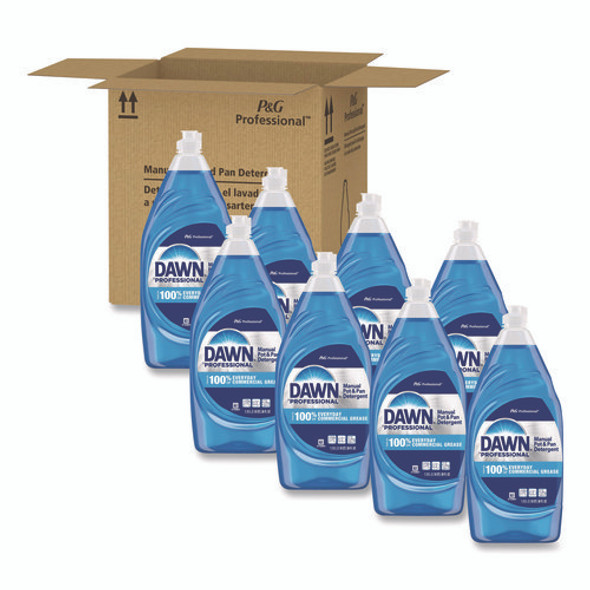 Manual Pot/Pan Dish Detergent, 38 oz Bottle, 8/Carton