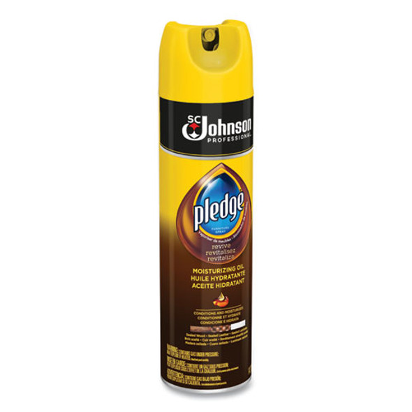 Furniture Polish, Revive Moisturizing Oil, 14.2 oz Can, 6/Carton
