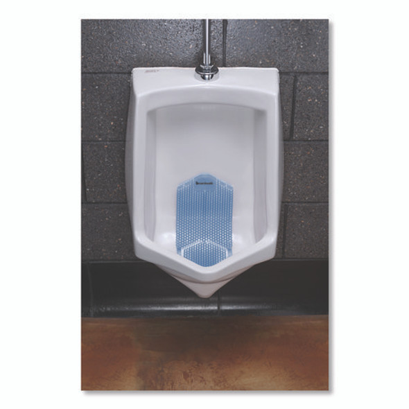 Vertical Urinal Screen, Cotton Blossom Scent, Blue, 5.22 oz, 6/Carton