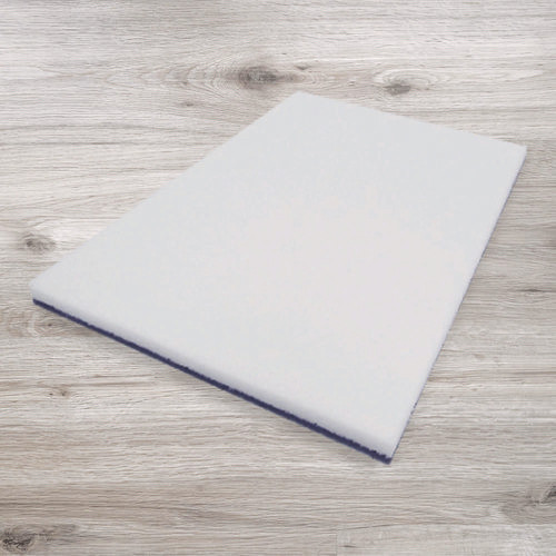 XTRACT Melamine Floor Pad, 14 x 20, White/Brown, 5/Carton