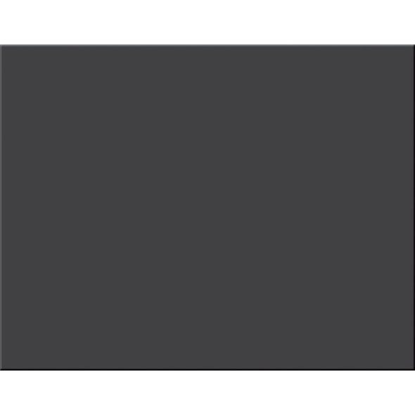 6-Ply Railroad Board, Black, 22" x 28", 25 Sheets