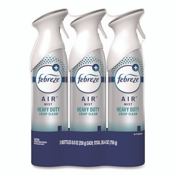 AIR, Heavy-Duty Crisp Clean, 8.8 oz Aerosol Spray, 3/Pack