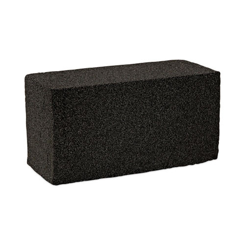 Grill Brick, 8 x 4, Black, 12/Carton