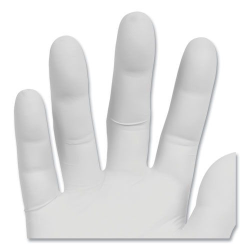 STERLING Nitrile Exam Gloves, Powder-free, Gray, 242 mm Length, Small, 200/Box