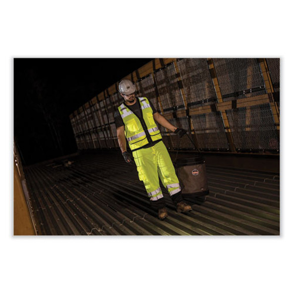 Arsenal 5935 Extra-Large Web Handle Canvas Hoist Bucket, 150 lb, Gray Arsenal 5935 Extra-Large Web Handle Canvas Hoist Bucket, 150 lb, Gray