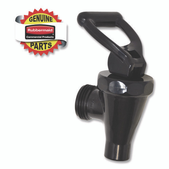 Spigot for Beverage Dispensers, Black Spigot for Beverage Dispensers, Black