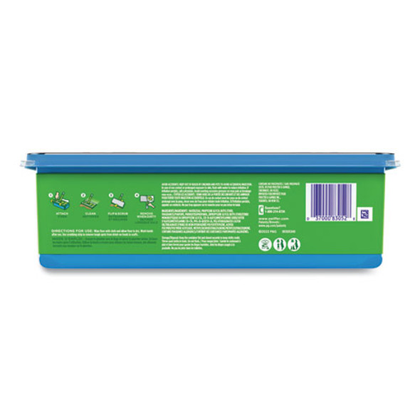 Wet Refill Cloths, 8 x 10, Gain Original Scent, White, 24/Box, 6 Boxes/Carton