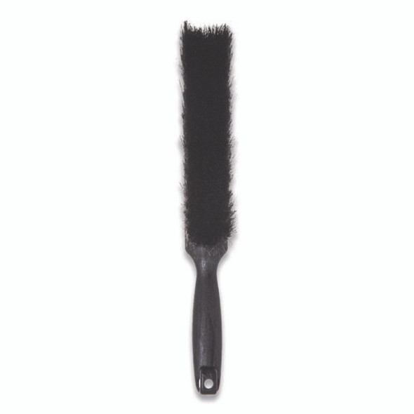 Counter/Radiator Brush, Black Horsehair Blend Bristles, 8" Brush, 5" Black Handle