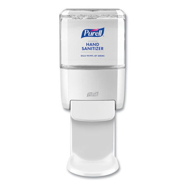 Push-Style Hand Sanitizer Dispenser, 1,200 mL, 5.25 x 8.56 x 12.13, White Push-Style Hand Sanitizer Dispenser, 1,200 mL, 5.25 x 8.56 x 12.13, White