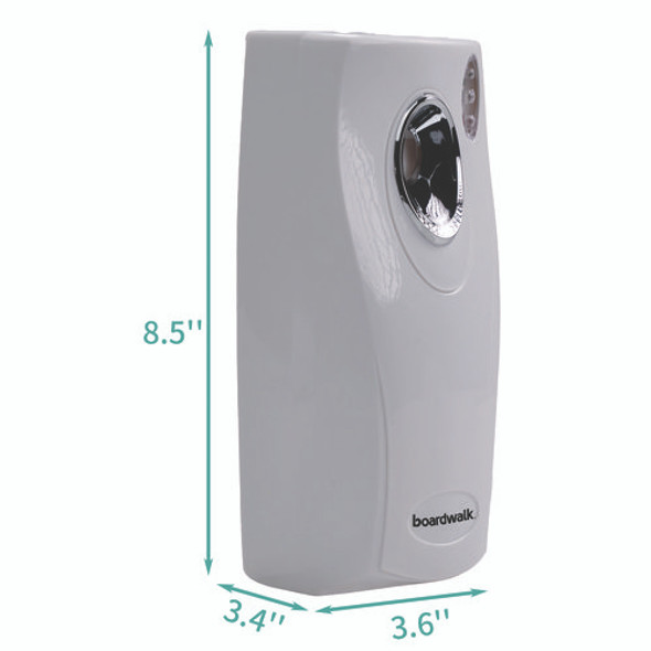 Classic Metered Air Freshener Dispenser, 4" x 3" x 9.5", White