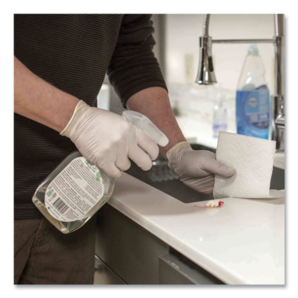 Latex Disposable Gloves, Powder-Free, 4 mil, X-Large, Ivory, 100 Gloves/Box, 10 Boxes/Carton