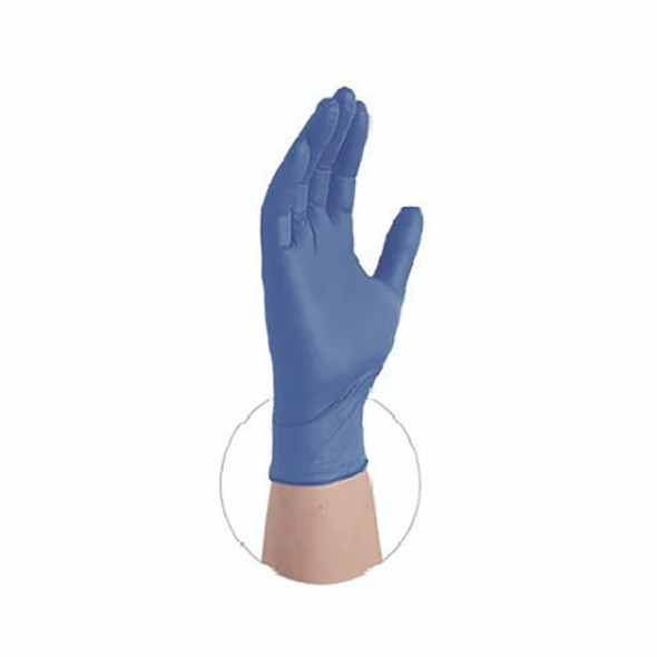 Nitrile Exam Gloves, Powder-Free, Small, Blue, 100/Box