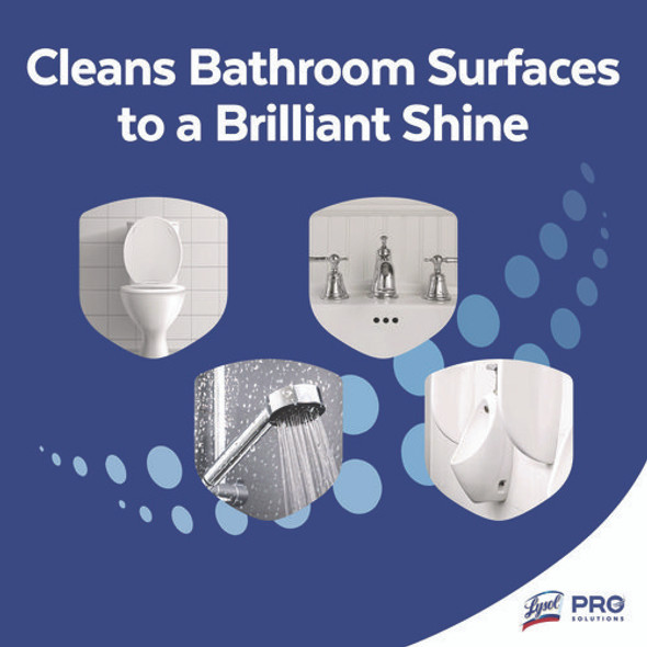 Disinfectant Bathroom Cleaner, 32 oz Spray Bottle, 12/Carton