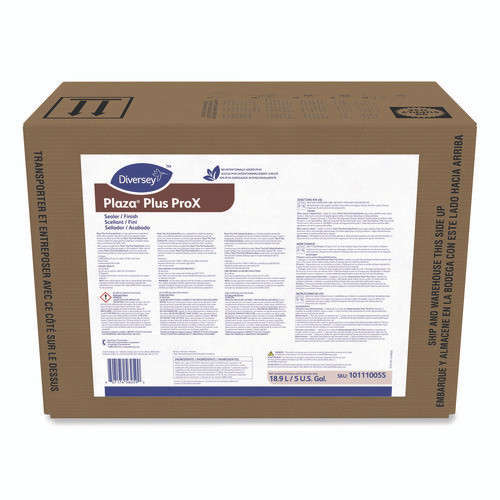 Plaza Plus ProX Sealer/Finish, 5 gal Bag-in-Box