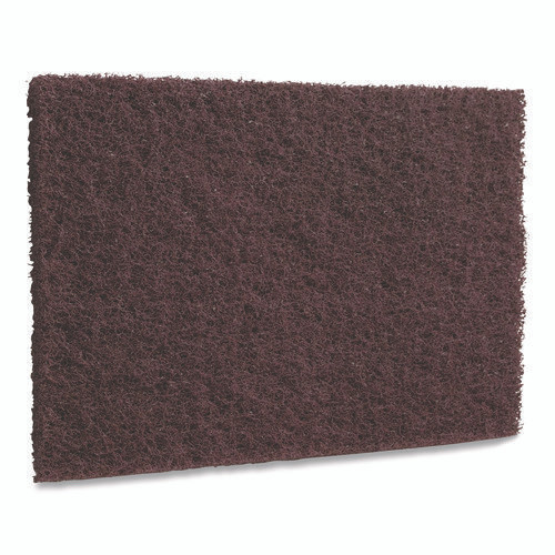 Dominator Strip Pad, 14 x 20, Burgundy, 5/Carton