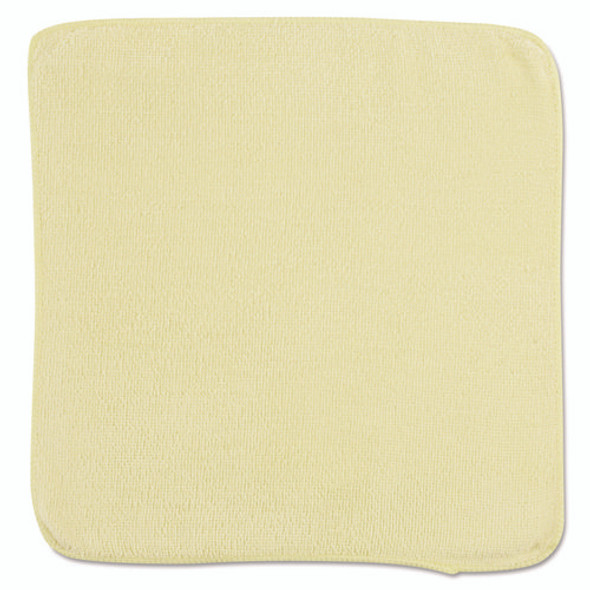 Microfiber Cleaning Cloths, 12 x 12, Yellow, 24/Pack