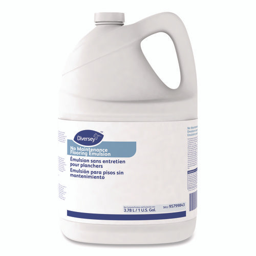 No Maintenance Flooring Emulsion, 1 gal, 4/Carton