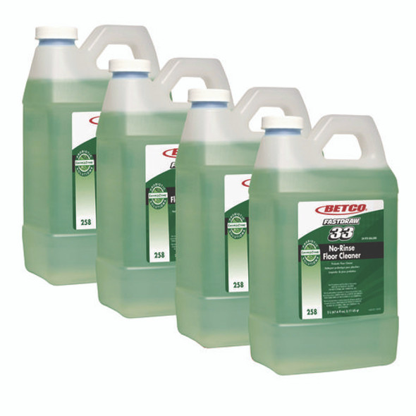 BioActive Solutions No-Rinse Floor Cleaner, Rain Fresh Scent, 2 L Bottle, 4/Carton BioActive Solutions No-Rinse Floor Cleaner, Rain Fresh Scent, 2 L Bottle, 4/Carton