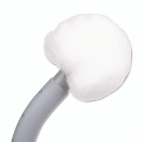 Toilet Bowl Swab, 26" Handle, Gray/Red/White