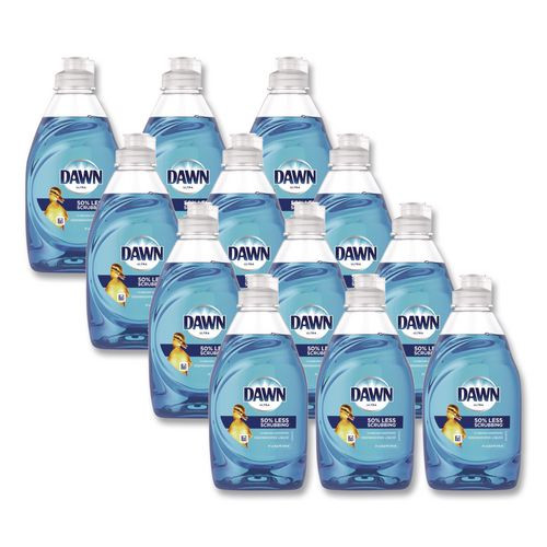 Liquid Dish Detergent, Dawn Original, 7.5 oz Bottle, 12/Carton