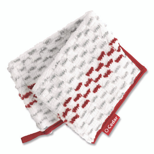 ProMist MAX Refill, Microfiber, Custom Size for ProMist Mop System, Red/White/Gray