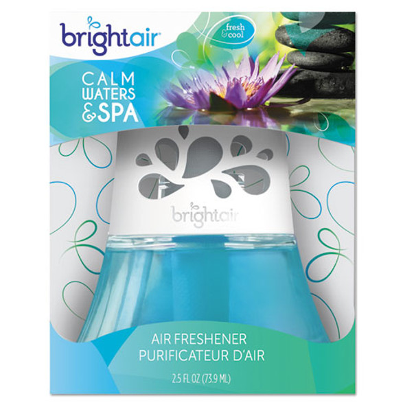 Scented Oil Air Freshener, Calm Waters and Spa, Blue, 2.5 oz