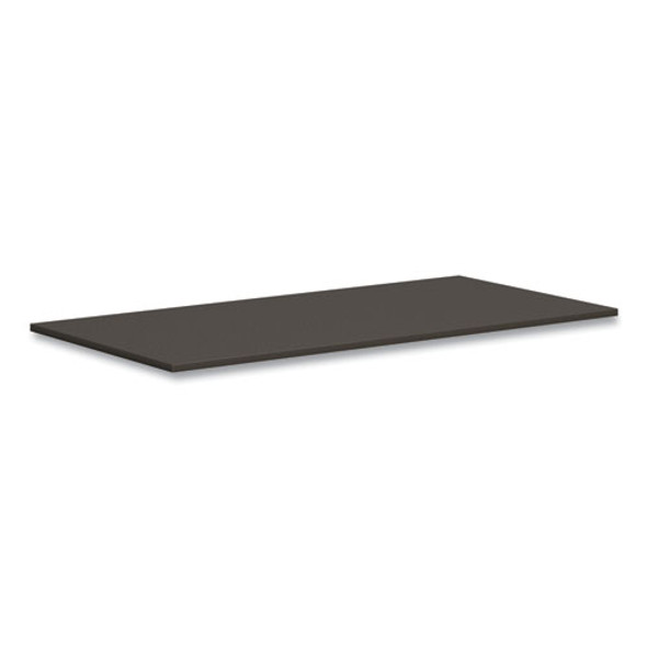Mod Rectangular Conference Table Top, 72w x 36d, Slate Teak